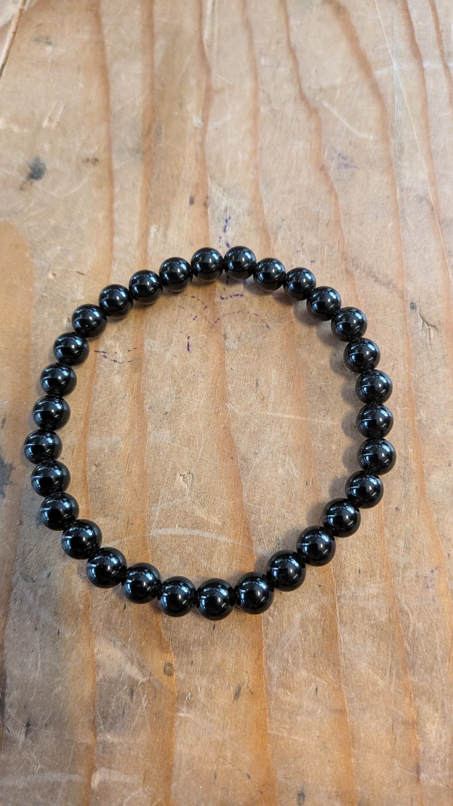 Turmalin schwarz Schörl 6mm